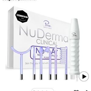NIB Pure Daily Care NuDerma Clinical Skin Therapy Wand 7-Piece Set – Anti Aging
